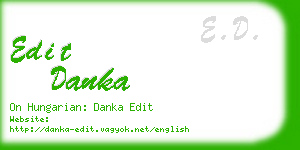 edit danka business card